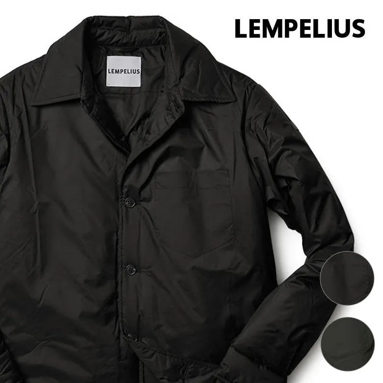 【64300円→32150円】LEMPELIUS ダウン メンズ シャツブルゾン コーチジャケット ポリエステル 603S27 1500
