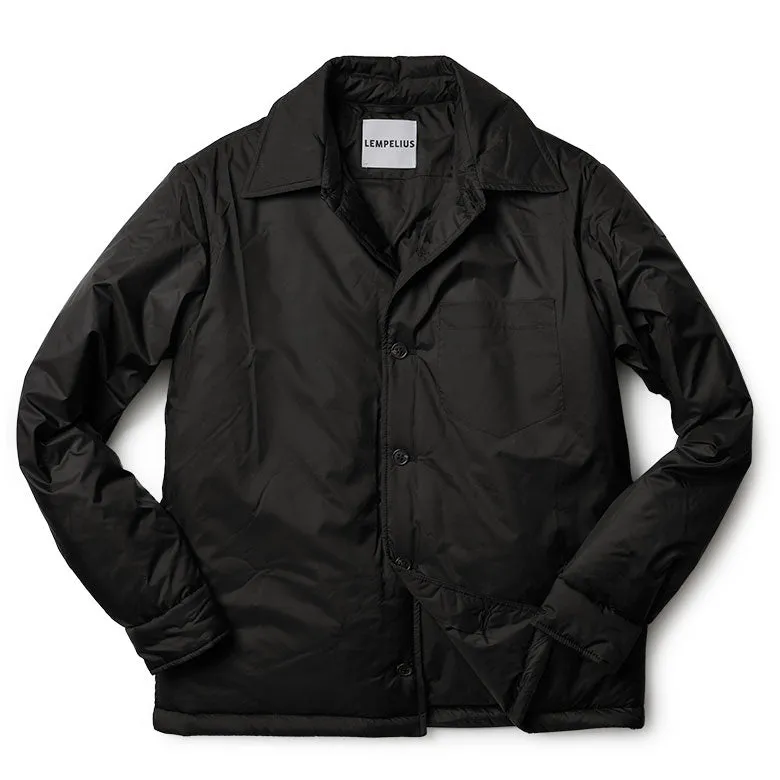 【64300円→32150円】LEMPELIUS ダウン メンズ シャツブルゾン コーチジャケット ポリエステル 603S27 1500