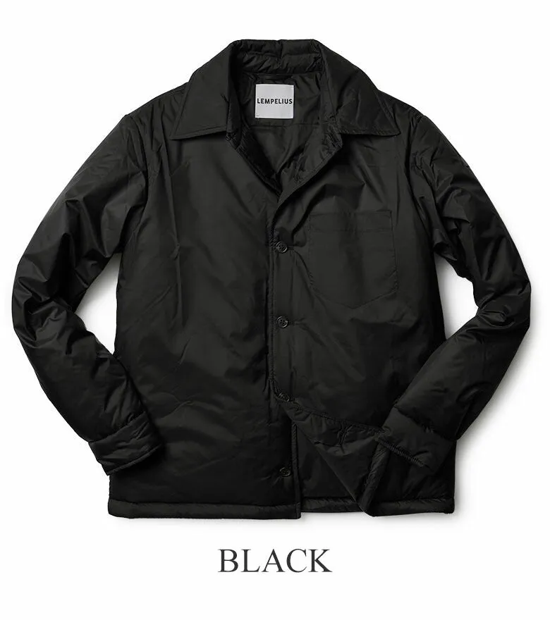 【64300円→32150円】LEMPELIUS ダウン メンズ シャツブルゾン コーチジャケット ポリエステル 603S27 1500
