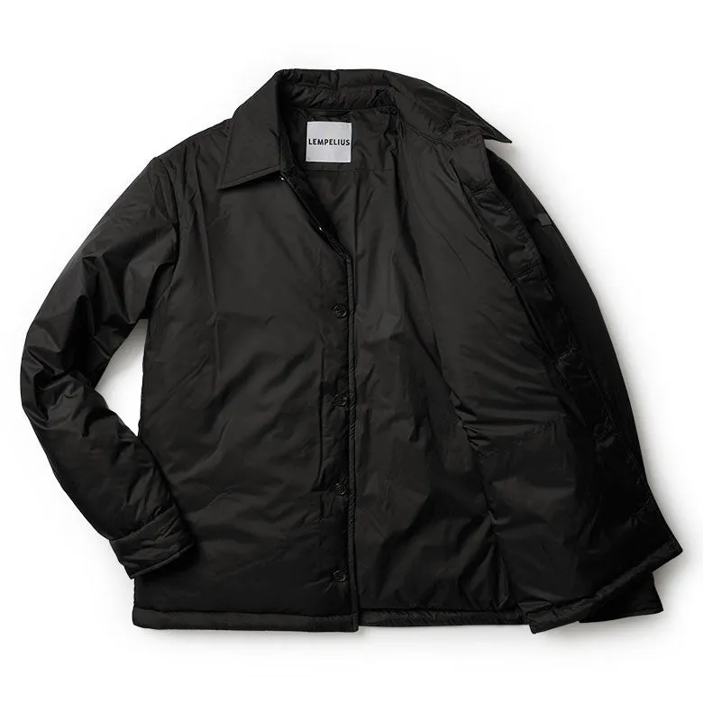 【64300円→32150円】LEMPELIUS ダウン メンズ シャツブルゾン コーチジャケット ポリエステル 603S27 1500