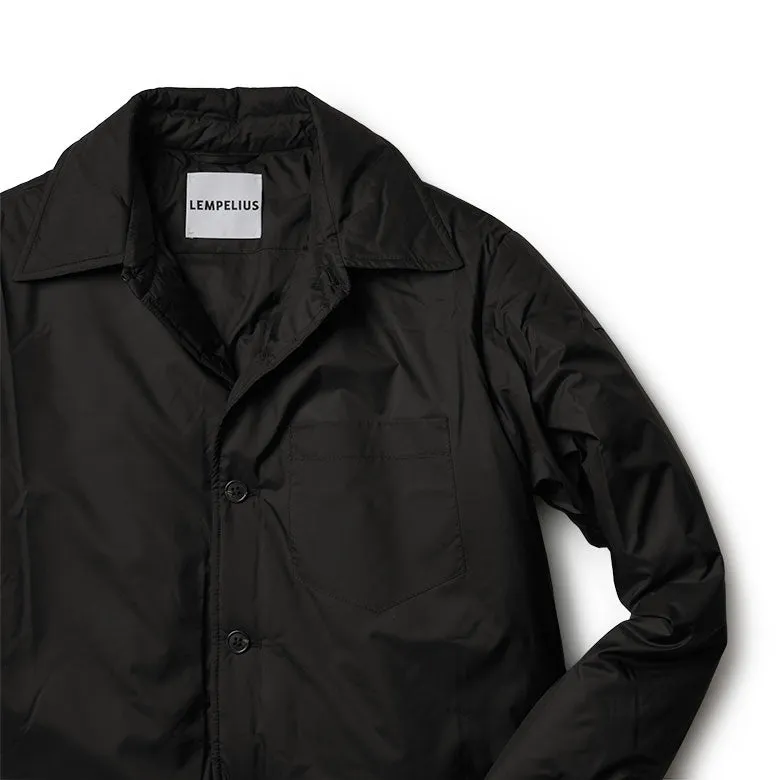 【64300円→32150円】LEMPELIUS ダウン メンズ シャツブルゾン コーチジャケット ポリエステル 603S27 1500