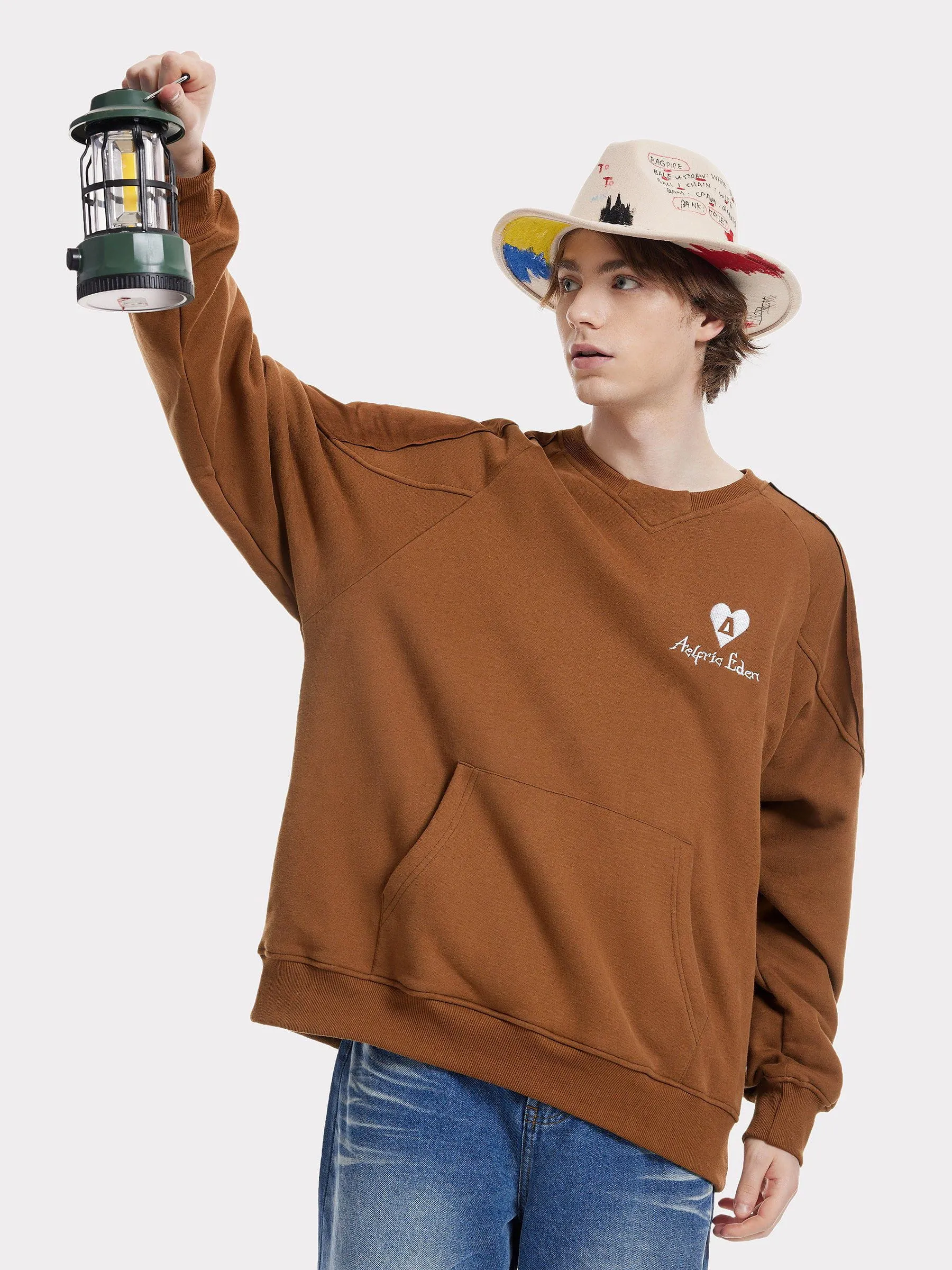 Aelfric Eden Sun Eye Print Sweatshirt