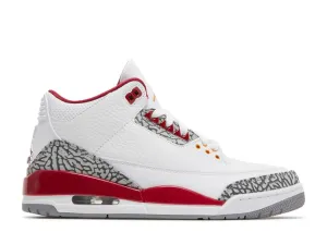 Air Jordan 3 Retro GS "CARDINAL" 398614 126