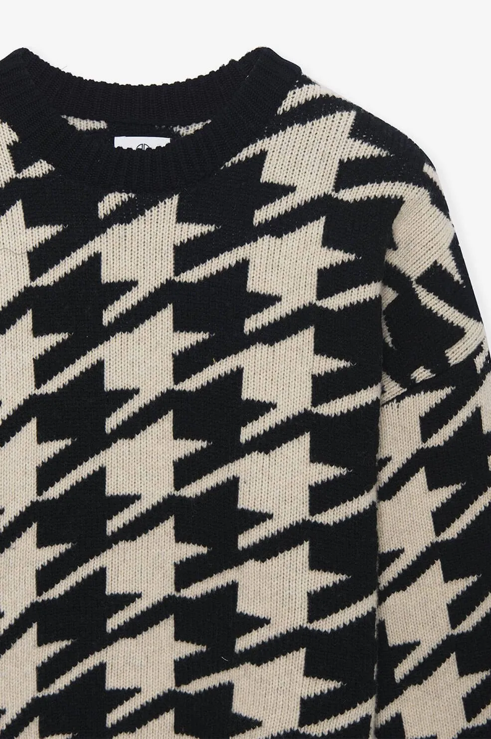 Anine Bing - Cheyenne Sweater in Large Houndstooth