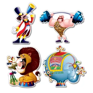 Assorted Circus Cutouts