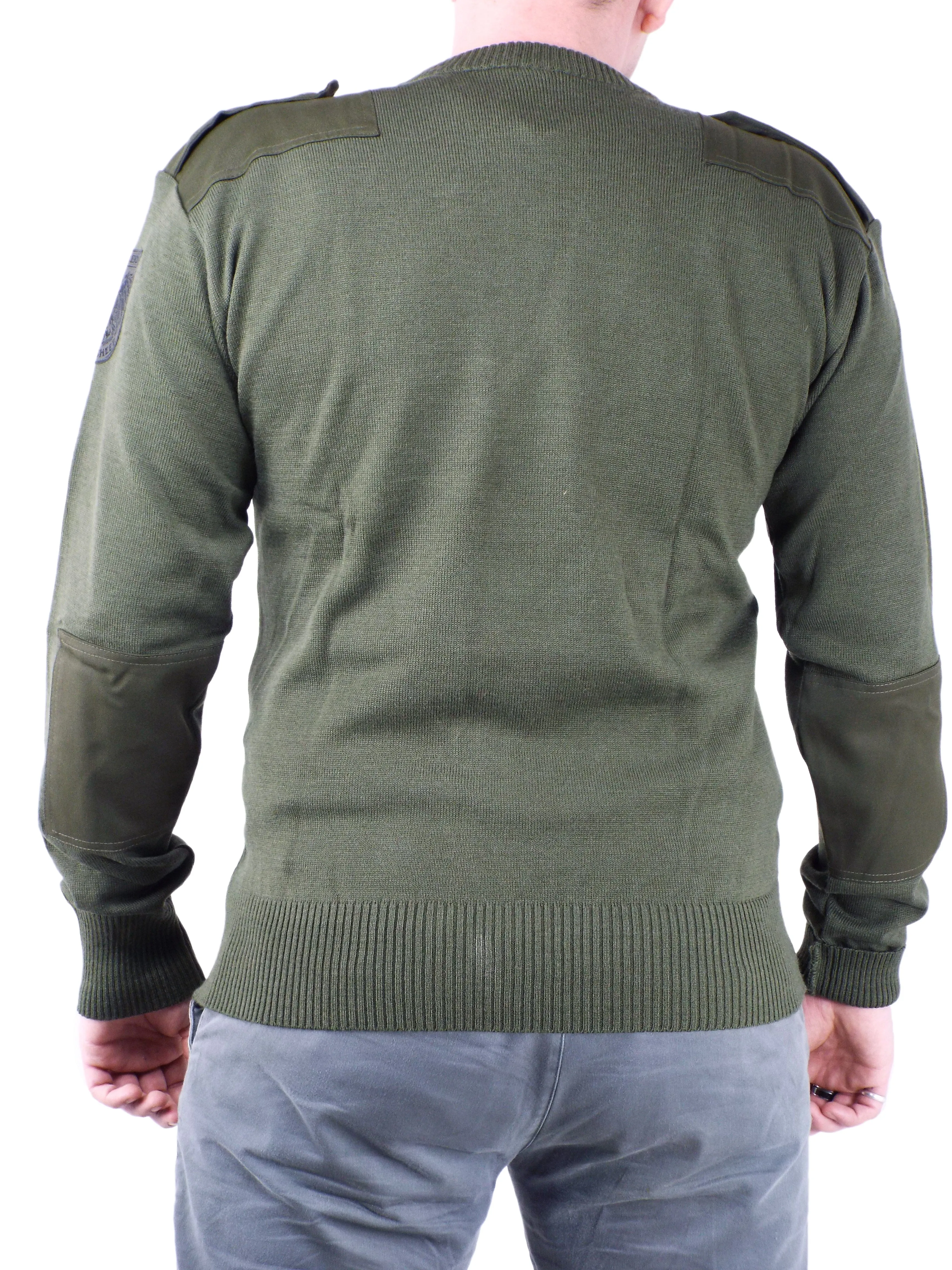 Austrian Army Olive Green Jumper - Unissued