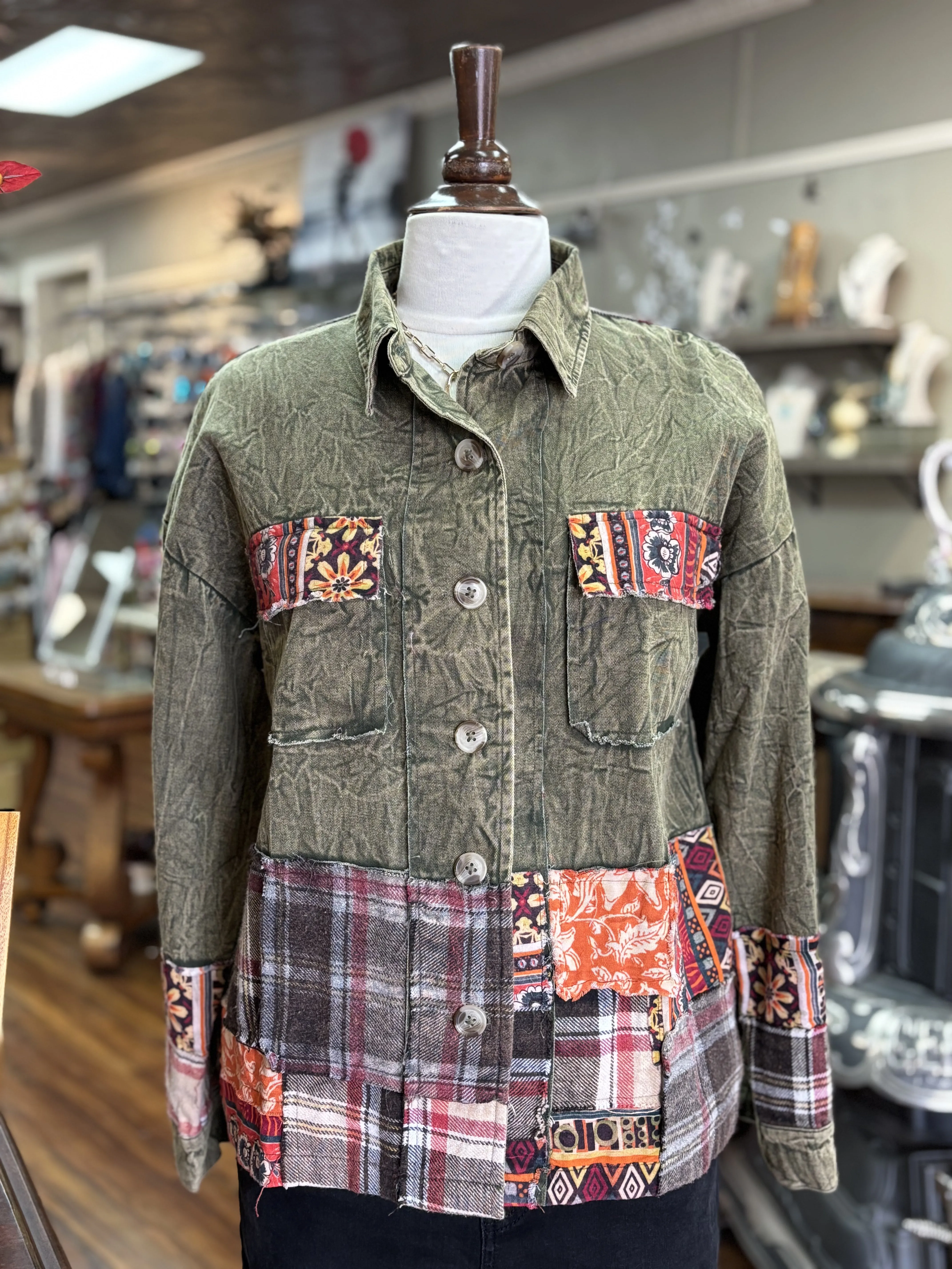 AVANI - Olive Green Jacket
