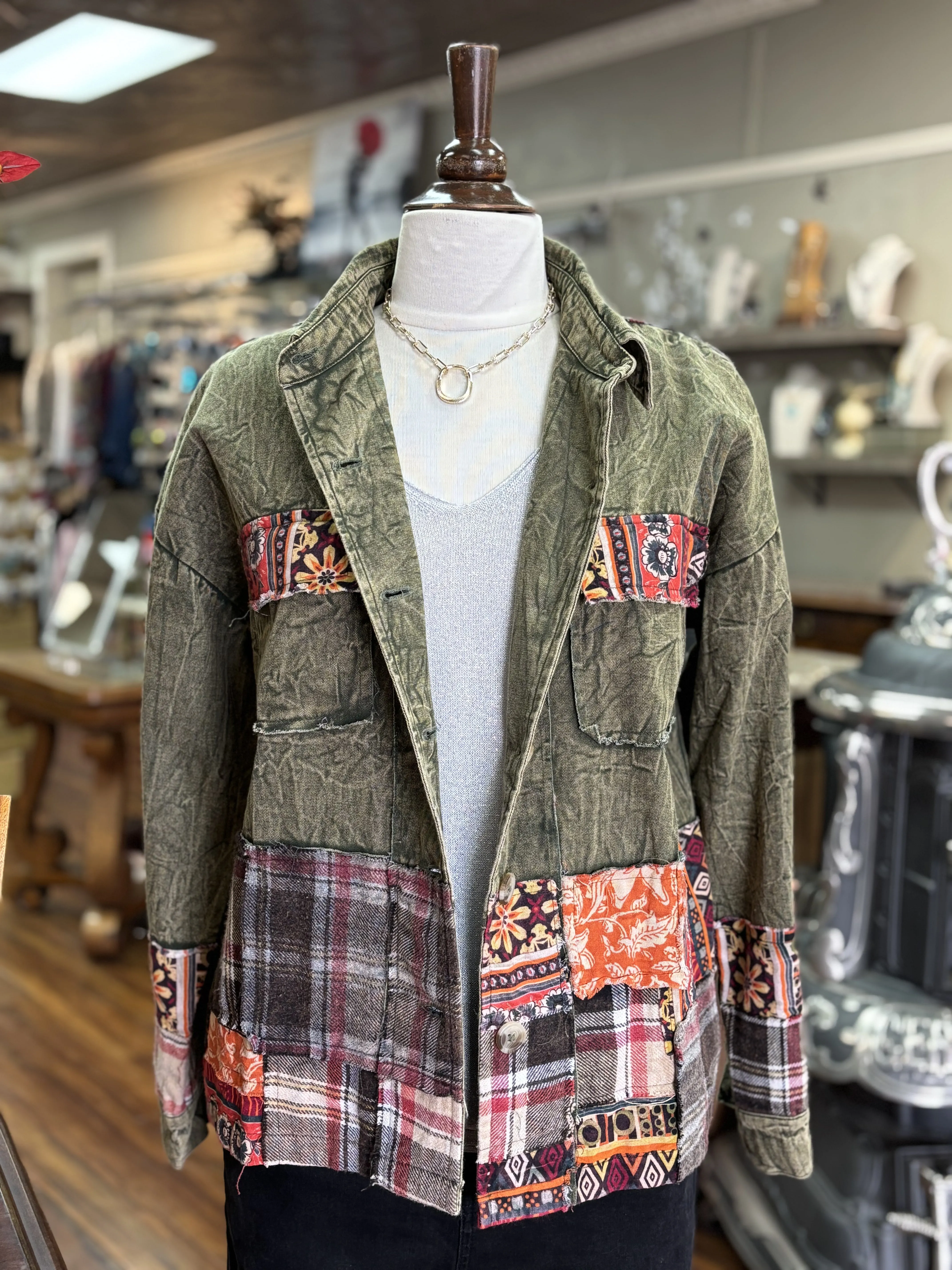 AVANI - Olive Green Jacket