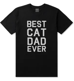 Best Cat Dad Ever Mens T-Shirt