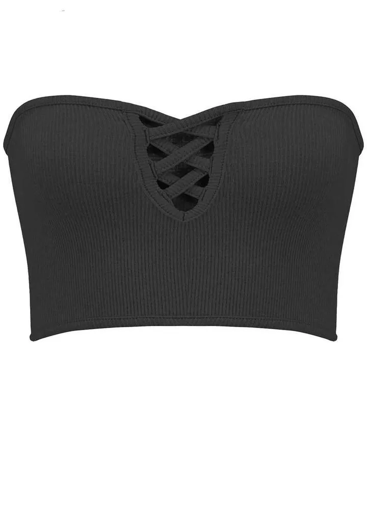 Black Strapless