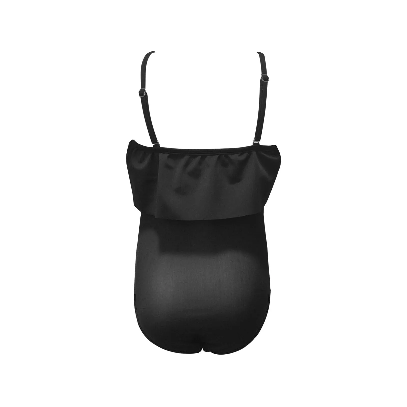 Blue Kitty Girl's Spaghetti Strap Ruffle Swimsuit