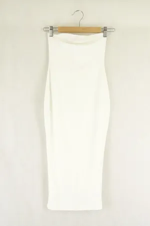 Boohoo White Bodycon Dress 6