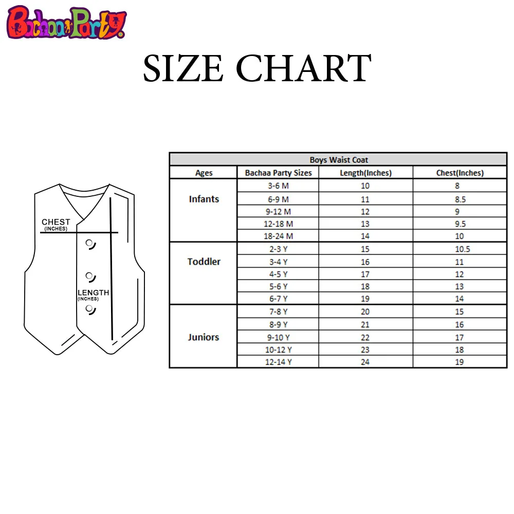 Boys Oxford Waistcoat EMB -BLACK