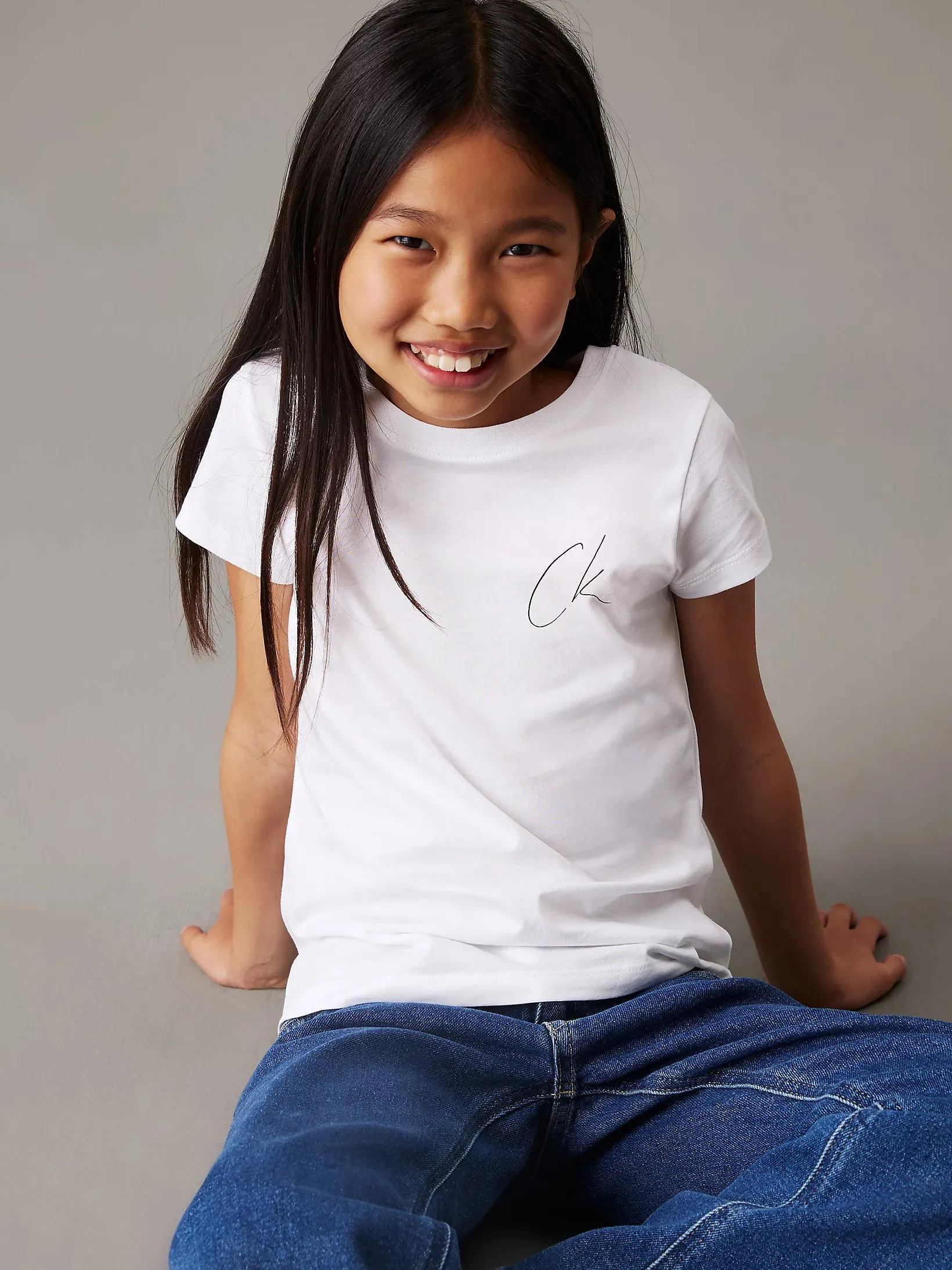 Calvin Klein - White short sleeved T-shirt