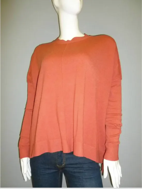 Crew Neck Dolman Sleeve Sweater
