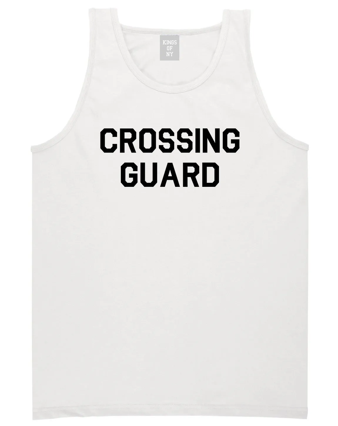 Crossing Guard Mens Tank Top Shirt