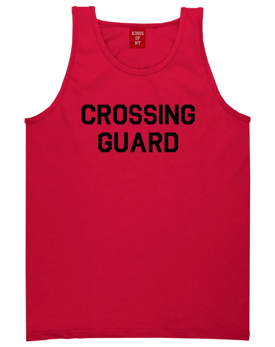 Crossing Guard Mens Tank Top Shirt