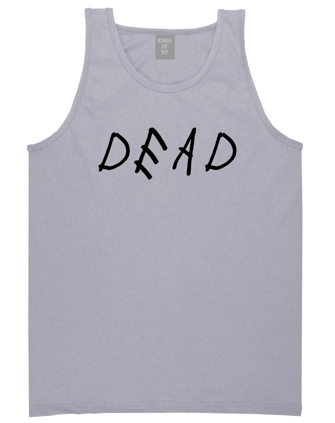 Dead Font Mens Tank Top Shirt