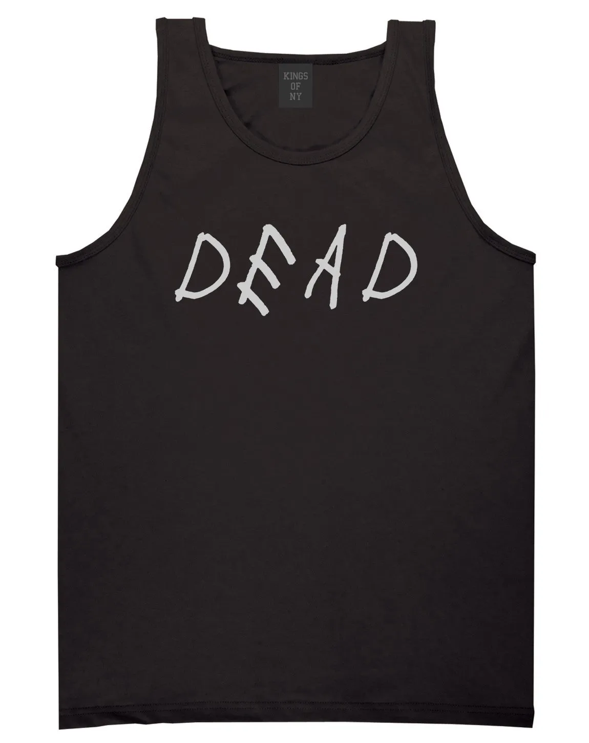 Dead Font Mens Tank Top Shirt