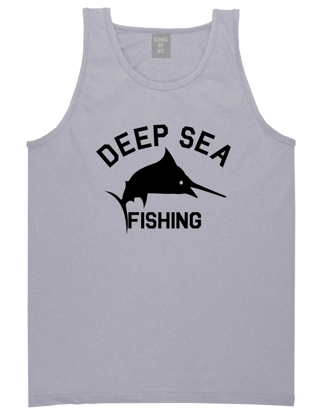 Deep Sea Fishing Mens Tank Top Shirt