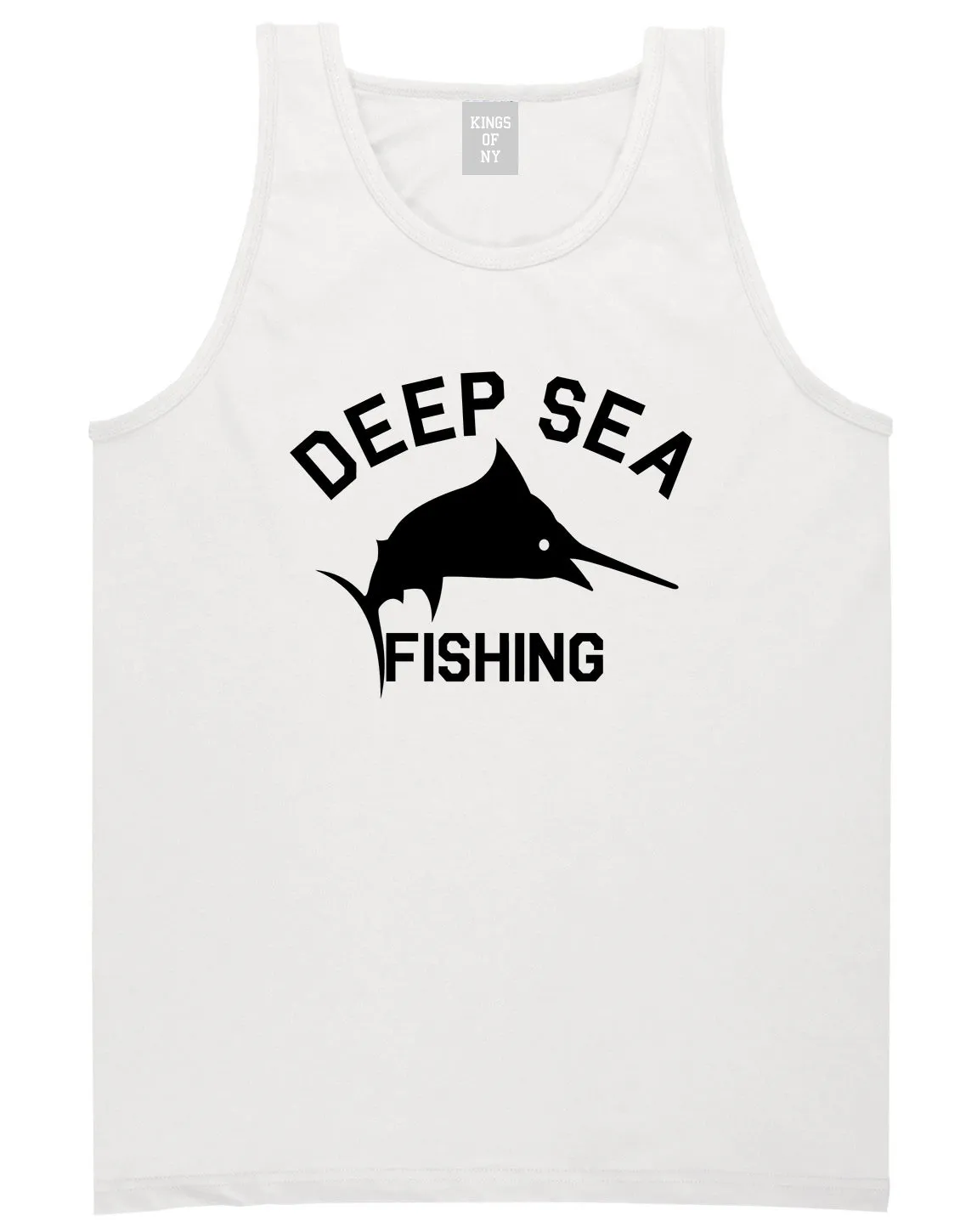 Deep Sea Fishing Mens Tank Top Shirt