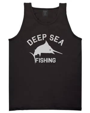 Deep Sea Fishing Mens Tank Top Shirt
