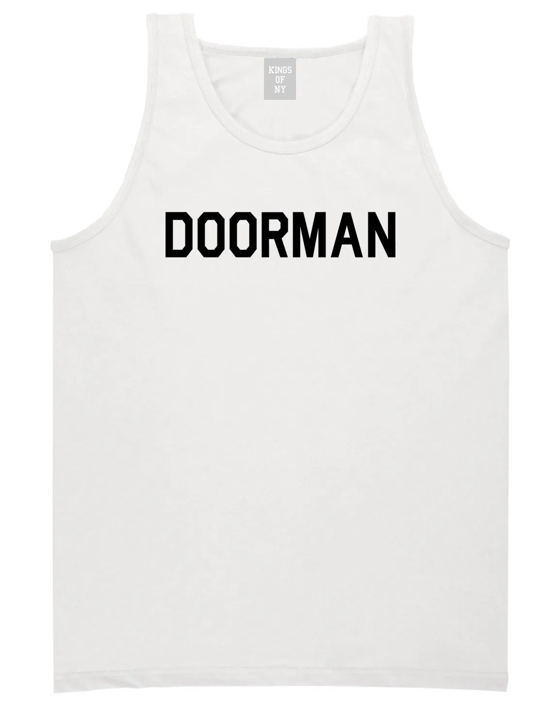 Doorman Mens Tank Top Shirt