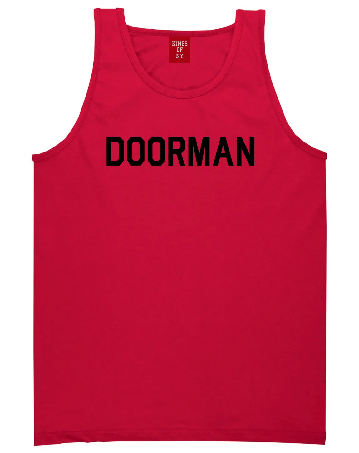 Doorman Mens Tank Top Shirt