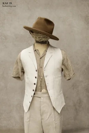 Doyle Vest - Belgian Linen - M