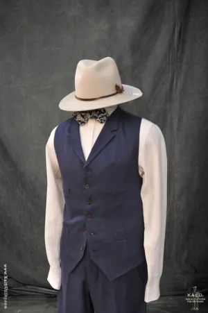Doyle Vest - Cotton Linen Twill - M, XL