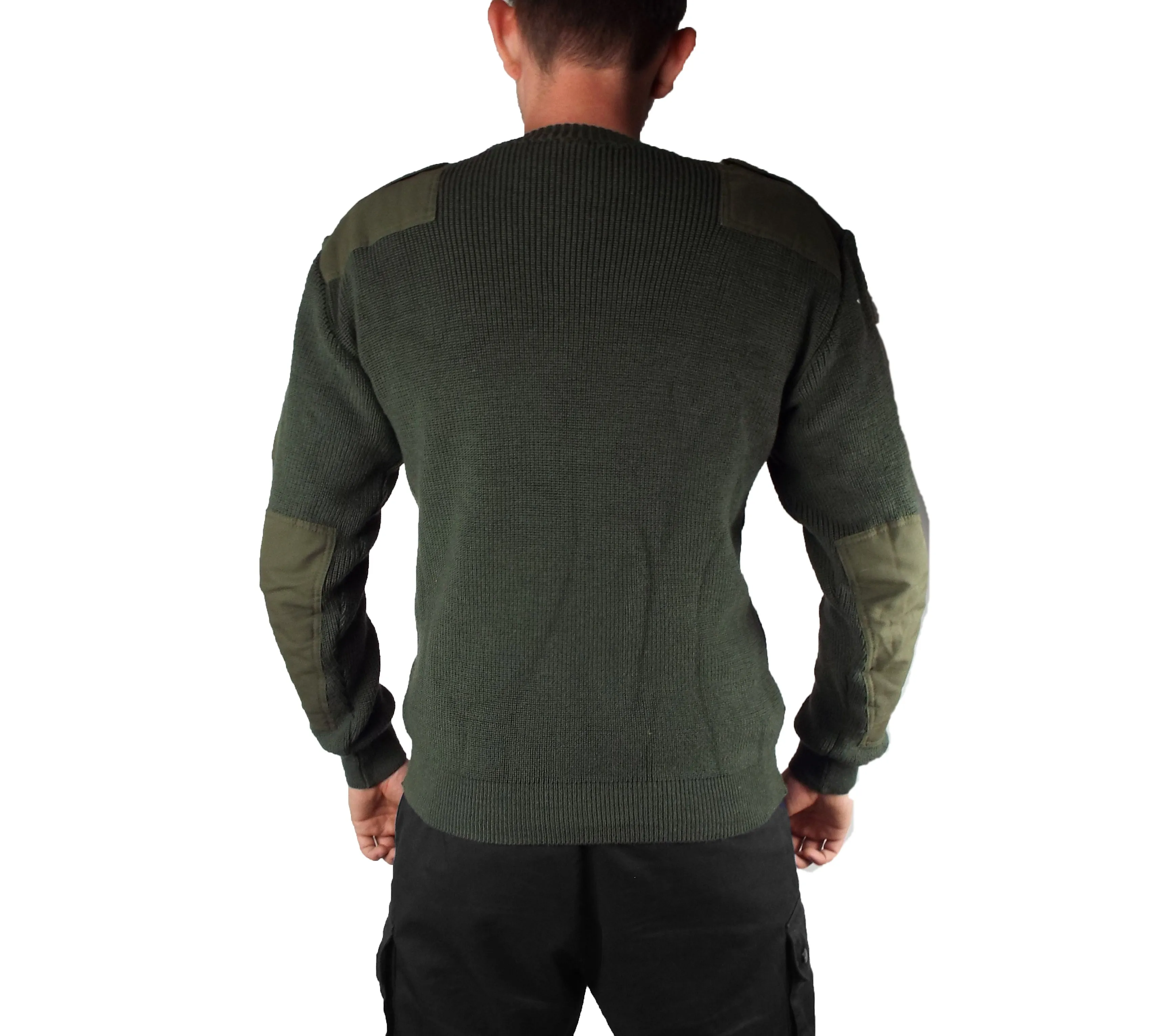 Dutch Army - Olive Green Crew-Neck Jumper - Grade 1