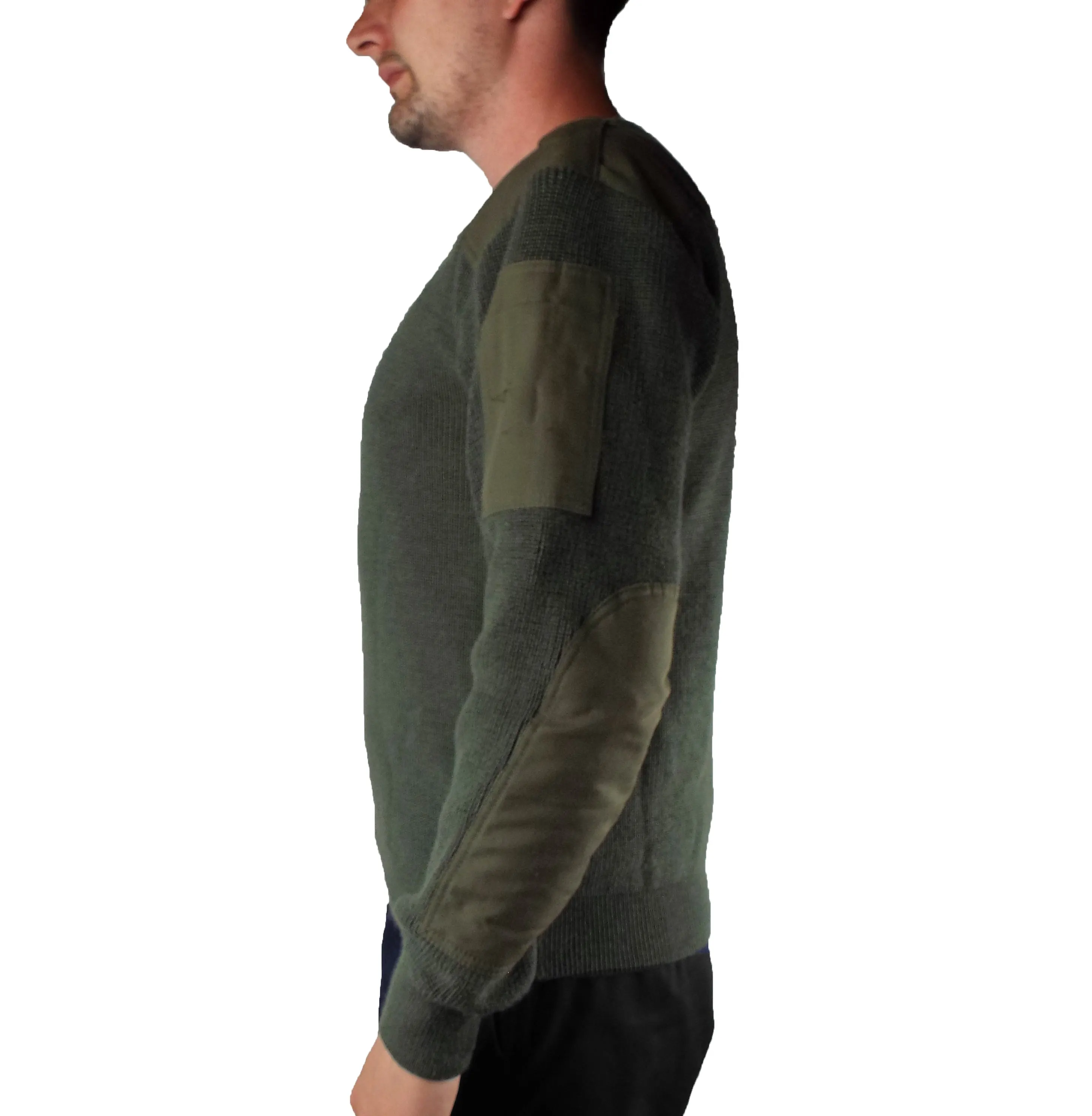 Dutch Army - Olive Green Crew-Neck Jumper - Grade 1
