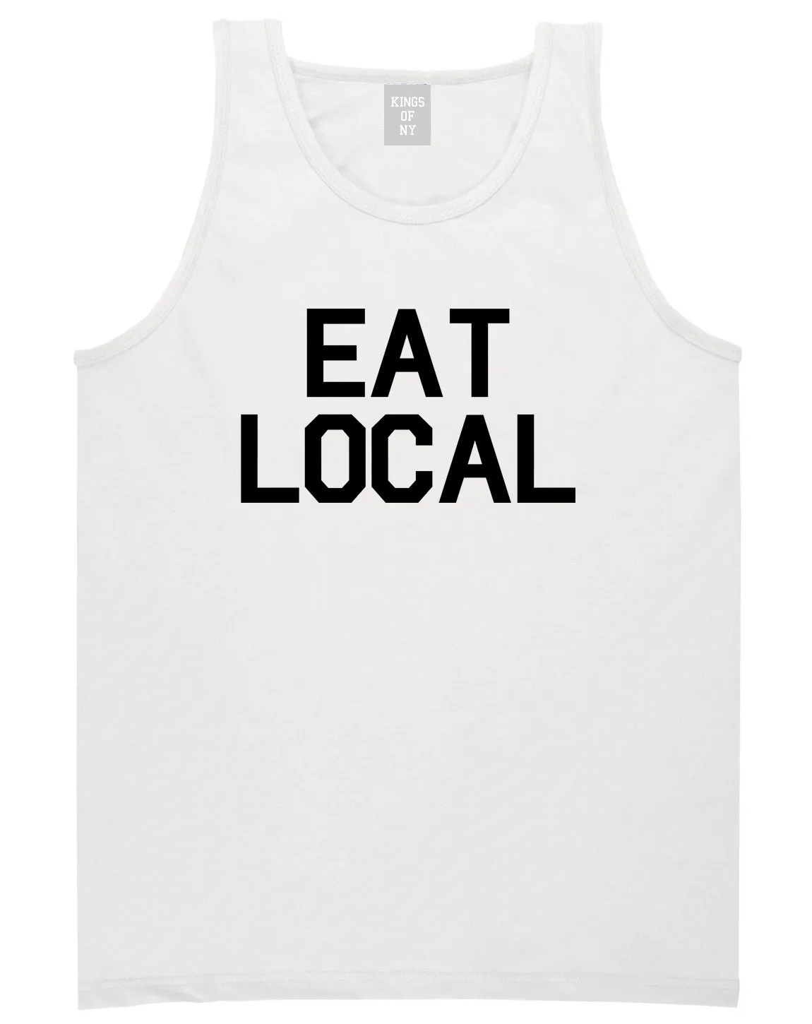 Eat Local Buy Mens Tank Top Shirt
