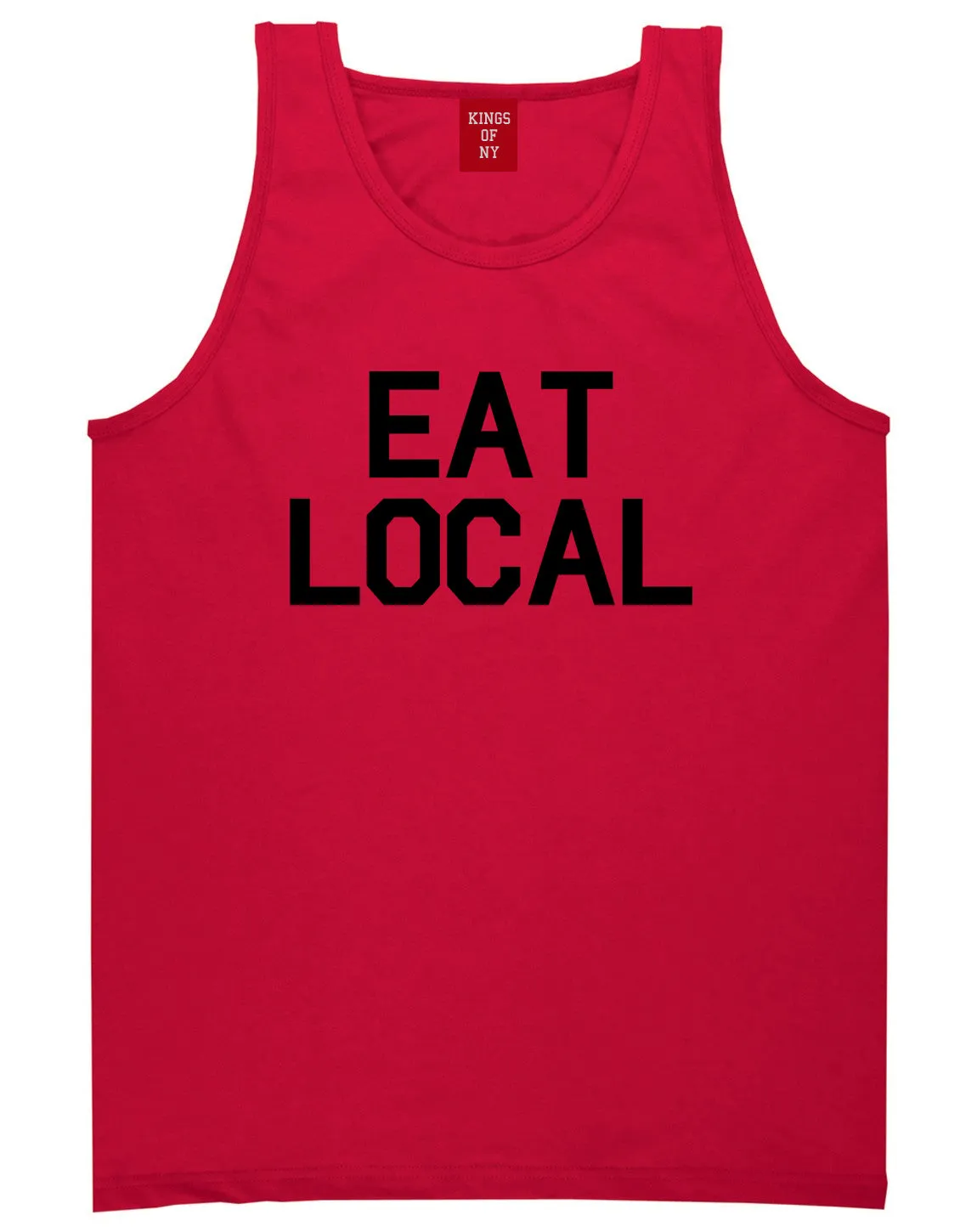Eat Local Buy Mens Tank Top Shirt