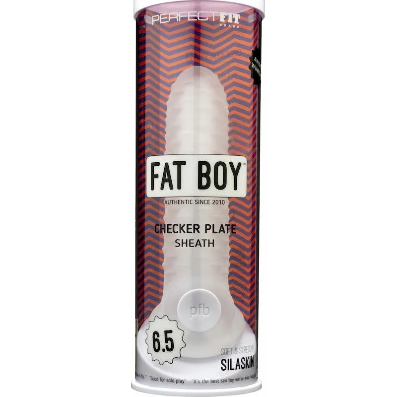 Fat Boy Checker Plate Sheath 6.5in