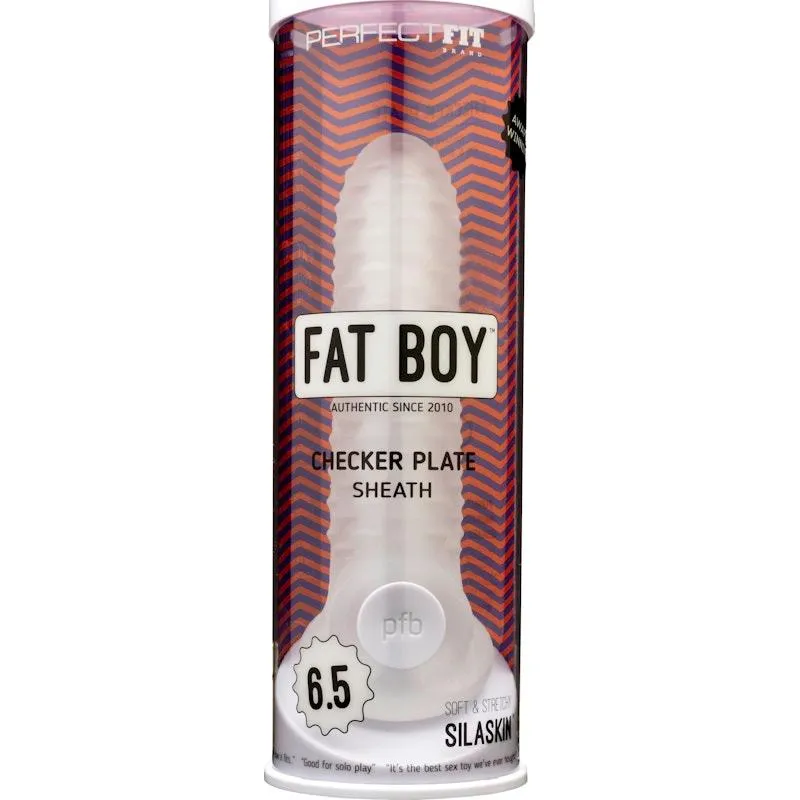 Fat Boy Checker Plate Sheath 6.5in