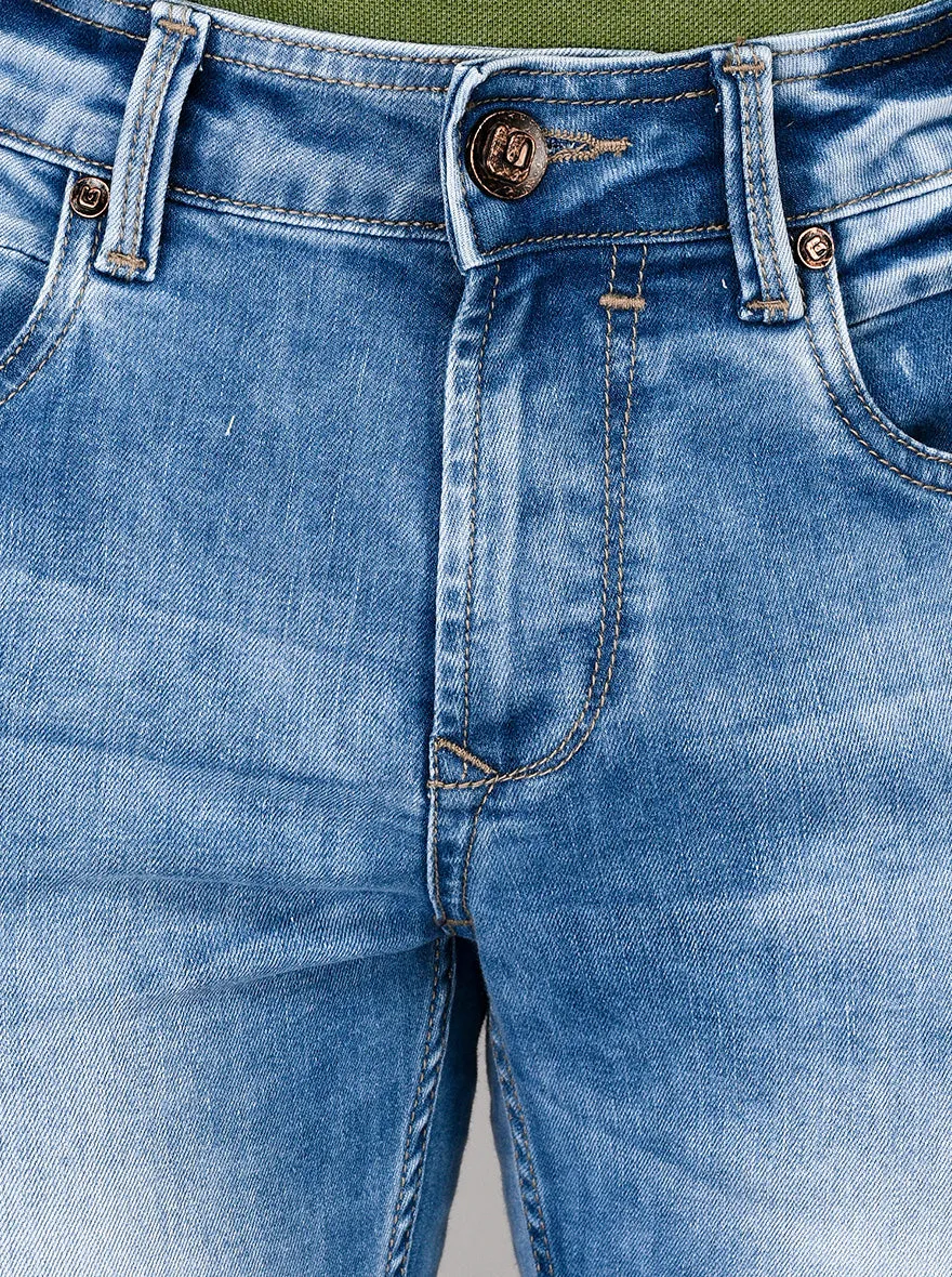 Greenfibre Pale Blue Slim Fit Jeans