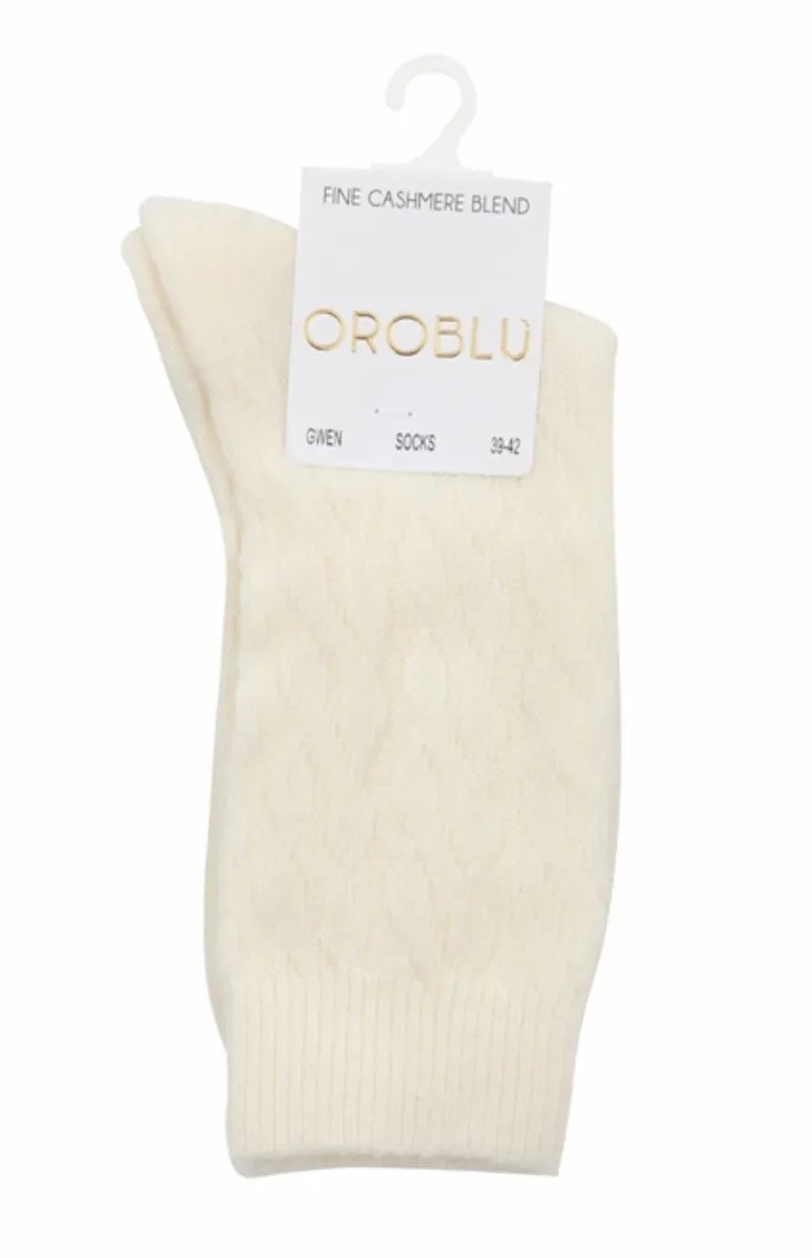 Gwen sock cream