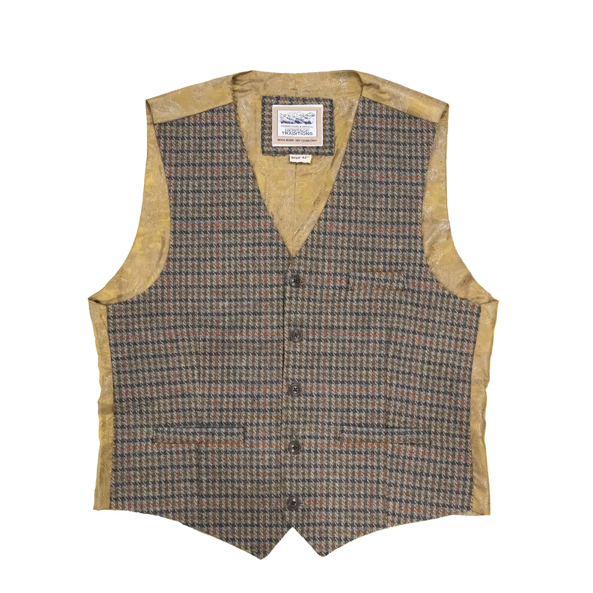 Heritage Tweed Waistcoat