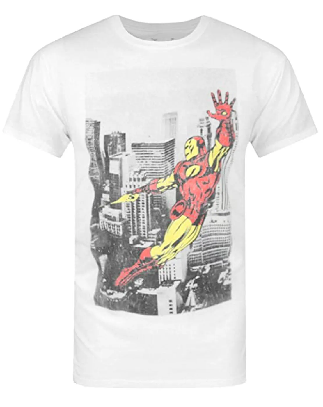 Jack Of All Trades Iron Man New York Men's T-Shirt