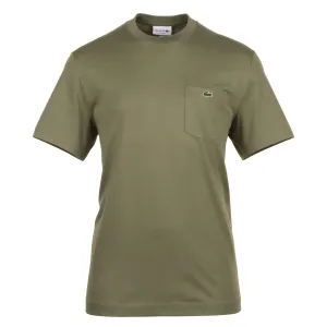 Lacoste Chest Pocket Cotton Tee Shirt