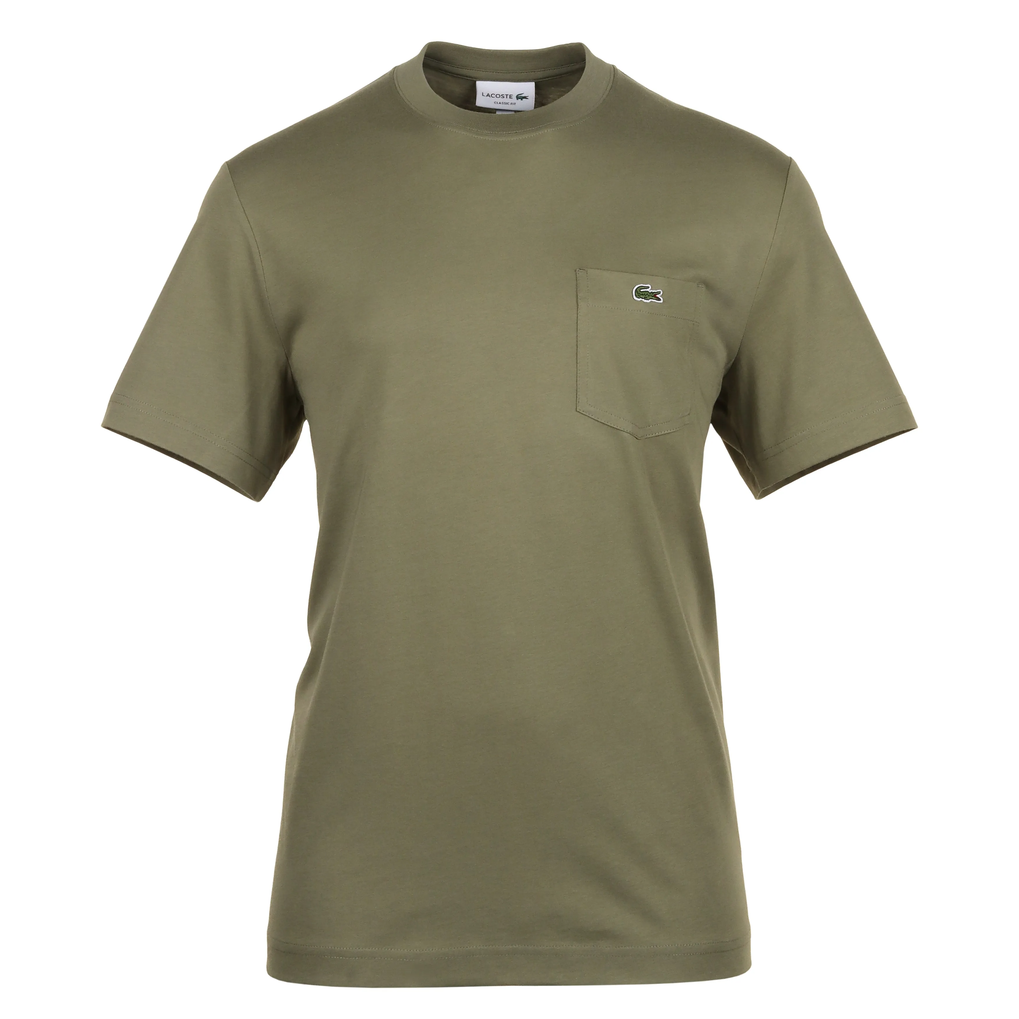 Lacoste Chest Pocket Cotton Tee Shirt