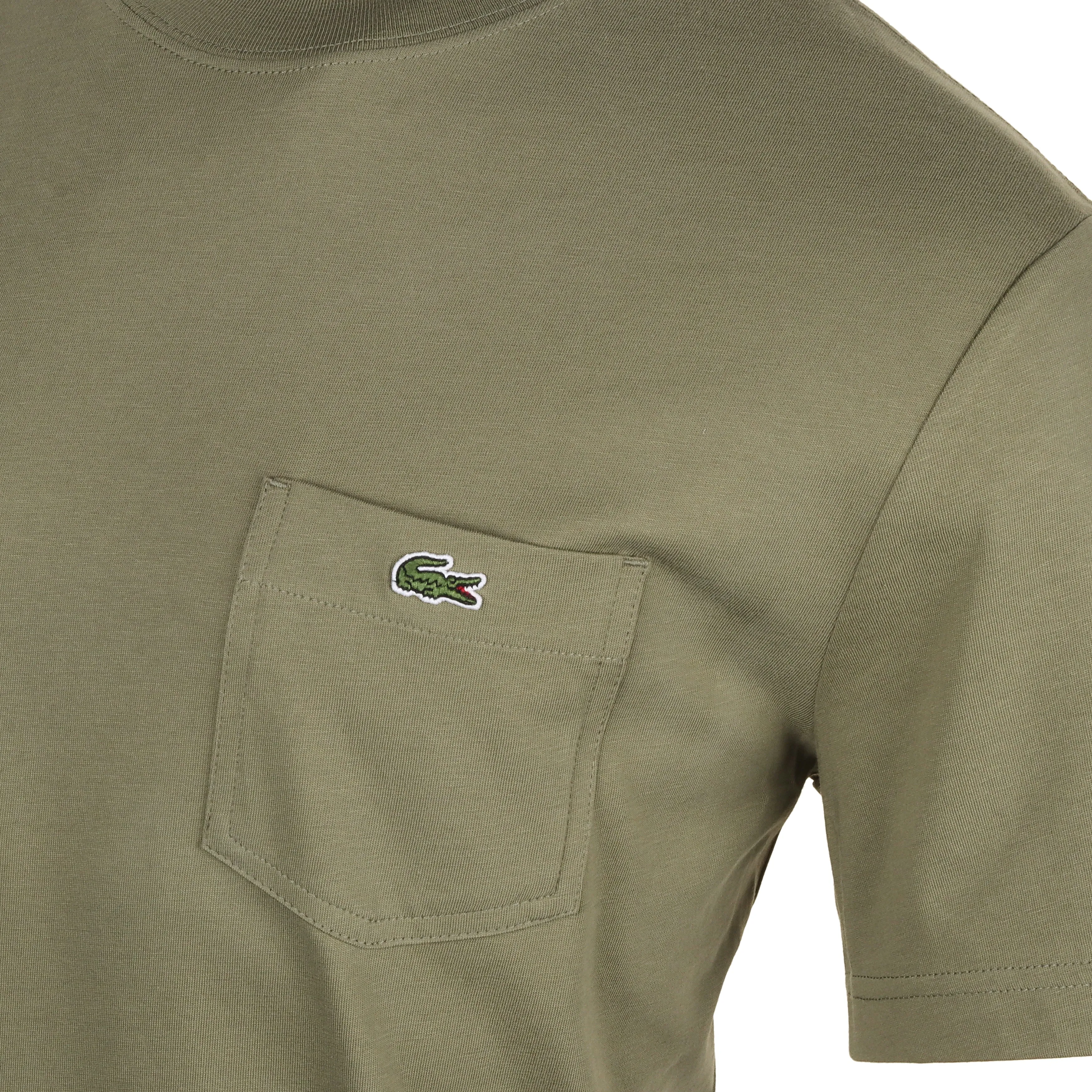 Lacoste Chest Pocket Cotton Tee Shirt