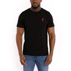 LFC EMBROIDERED LIVERBIRD MEN'S TEE BLACK