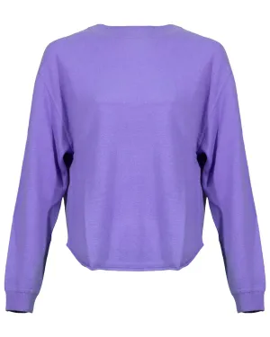 Lilac Wool Blend Pullover