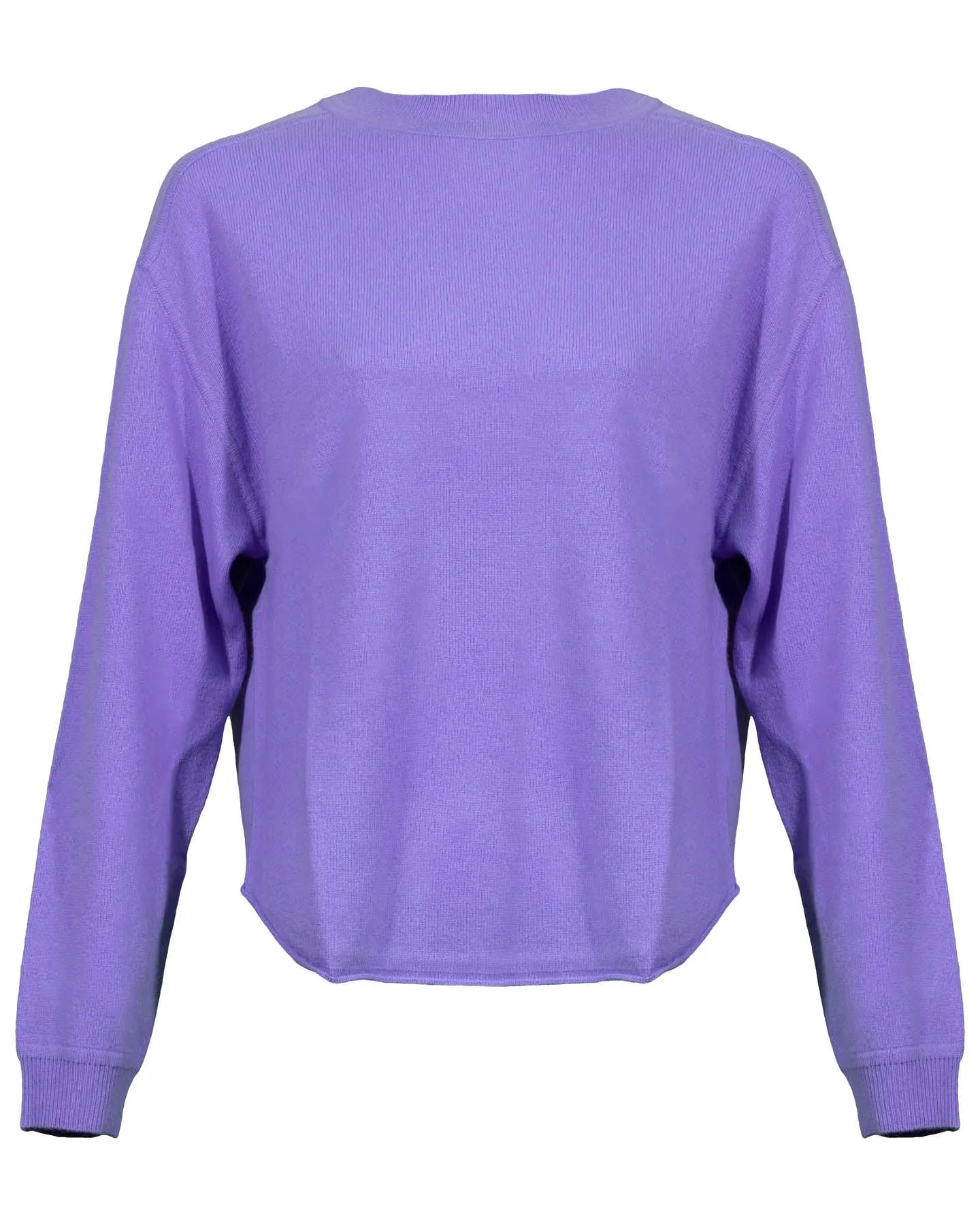 Lilac Wool Blend Pullover