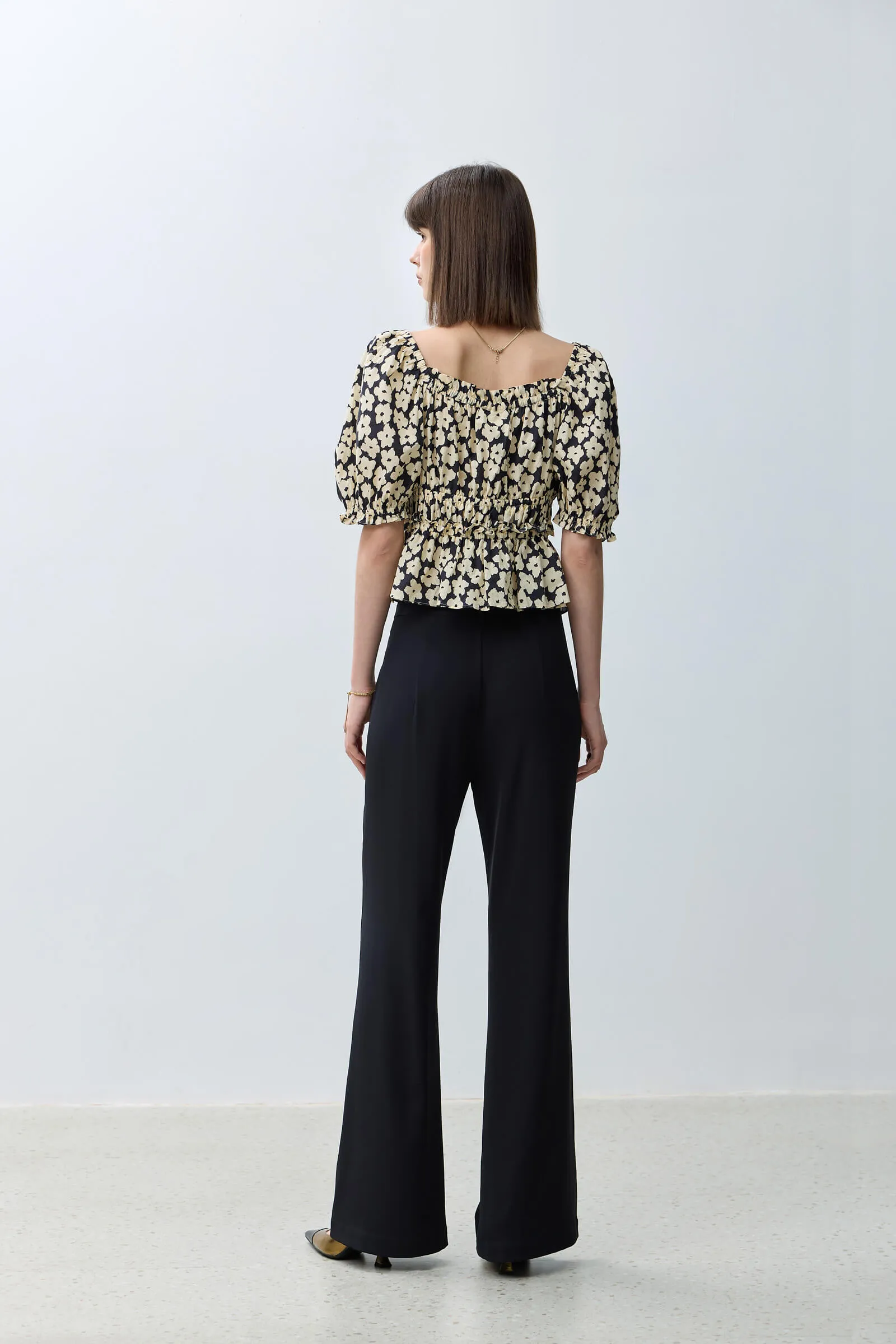 LILY Casual Chiffon Blouse