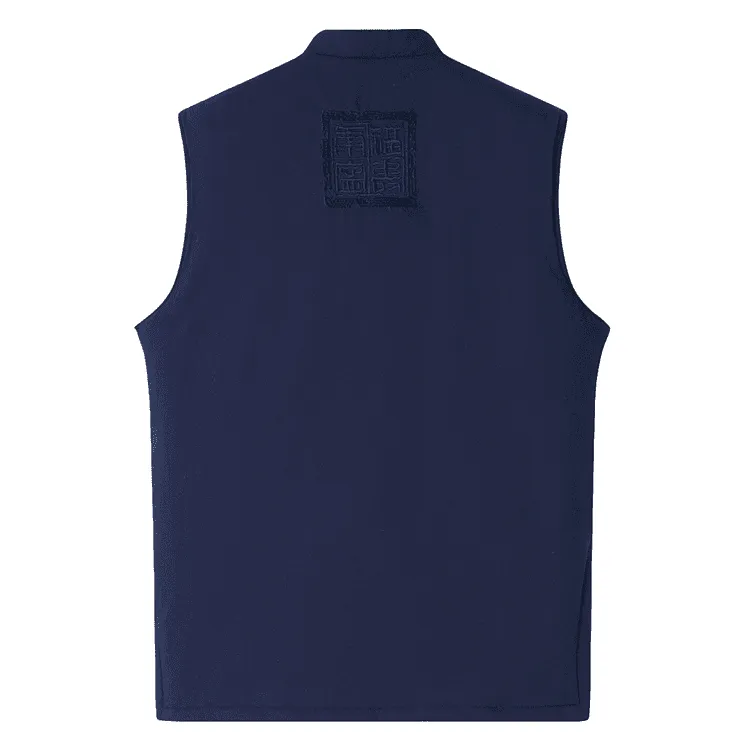 Lined Tang Waistcoat with Embroidery