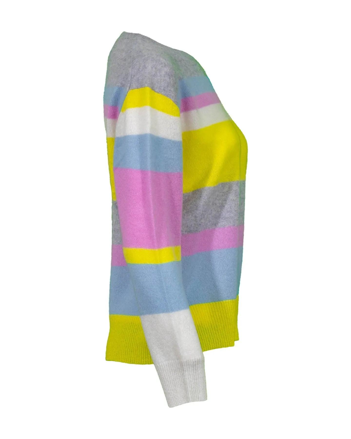 Lucille Cashmere Stripe Pullover