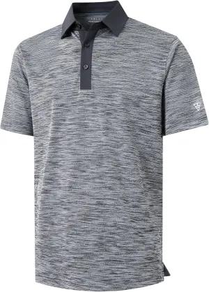 M MAELREG Golf Shirts for Men Dry Fit Short Sleeve Casual Performance Moisture Wicking Heather Pique Collared Polo Shirts